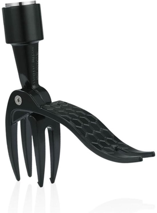 Stand Up Wieden Tool- Afneembare Handvat Onkruidverwijderaar Tool- Onkruidtrekker Tool Handleiding Onkruid Trekker Wortelverwijderaar Tool met 4 Klauwen voor Tuin (Onkruidtrekker) van Merkloos	