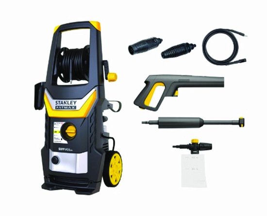 Stanley Fatmax Serie - Hogedrukreiniger - 2600W - 180 Bar - Voor Thuis & Tuin van Merkloos	