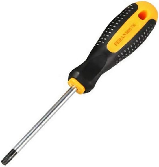 Star Screwdriver Vogueing Tool T8 Tamper Free Screwdriver Chrome Vanadium Steel Magnetic Long Shaft Torx Screwdriver for Repair and Head van Vogueing Tool