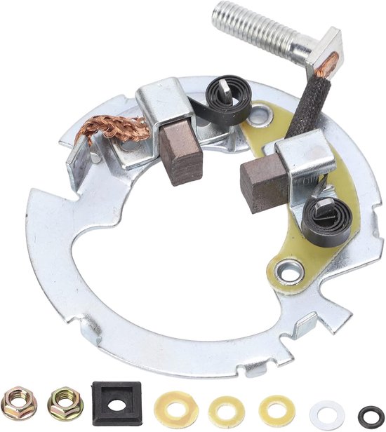Starter End Cap Brush Holder - Starter Repair Kit - ATV Starter Motor Brush Holder Vervangingen voor CBR600F - TRX300FW - TRX400FW - TRX450S van Hlyjoon