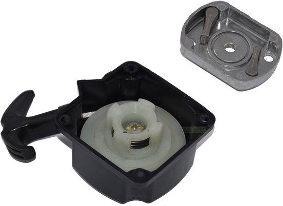 startmechanisme met terugslag + plaat voor Powermat PM-KS-520HAV bosmaaier