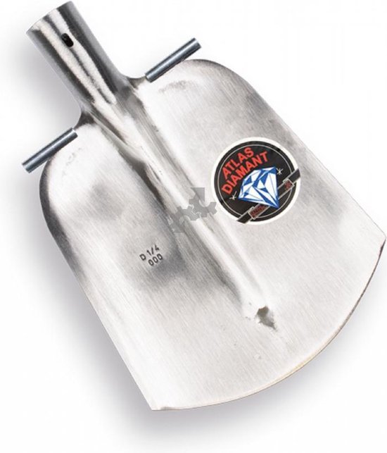 Steekbats Atlas Diamant 1/4 000, gehard, blank gepolijst met RONDE OPSTAP van Atlas