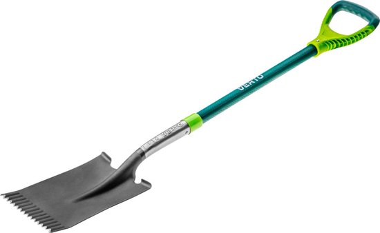 Steekschep - Spade Verto T-REX verharde kartel. Metalen / glasvezel steel. Recht blad.