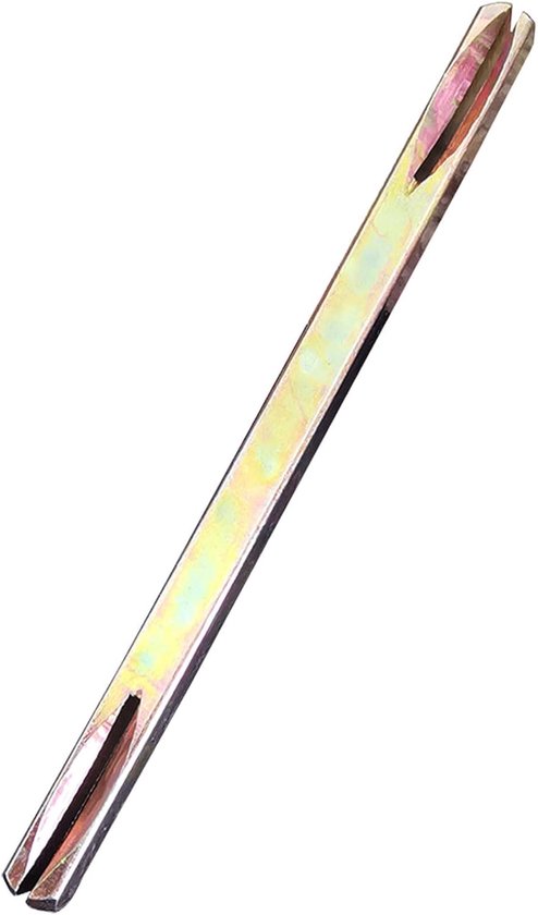 Steel Split Spindle 8 x 105mm Door and Window Handle Spindle Rod Square Slot Spindle Rod Replacement for Windows and Doors van Merkloos	