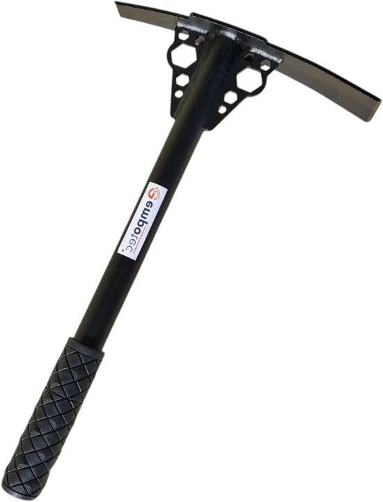 Steen Prikker - Bodem Prikker - Grond Bewerken - Robuuste Stalen Blad - 36 cm - Zwart