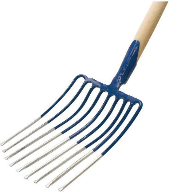 Steenvork 1350 mm met Beuken Houten Steel - Grindvork voor Tuin en Landschap van Talen Tools