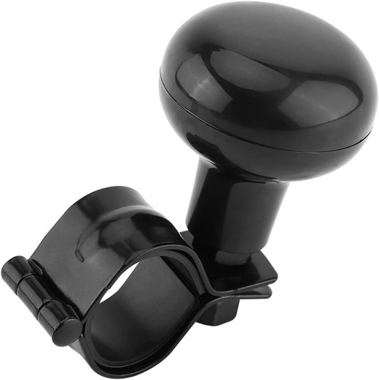 Steering Wheel Knob Spinners, Black Universal Car Heavy Duty Steering Wheel Knob Spinner Handle Ball for Car van Merkloos	
