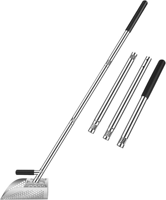 Sterke Metaaldetector Schep met Lange Steel voor Strand en Zand