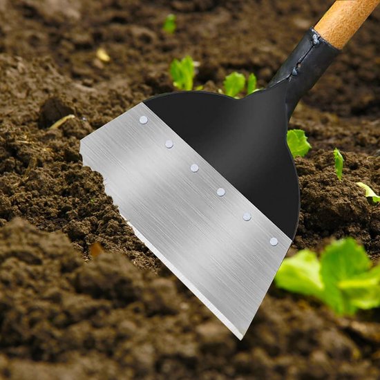 Sterke Multifunctionele Tuinschep voor Onkruid, Sneeuw en Grondbewerking (21 cm) van Merkloos	