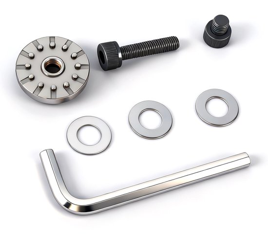 Stervergrendelingsadapter, snelkoppeling, geschikt voor Bosch harmonische stervergrendelingsmodellen. van Merkloos	