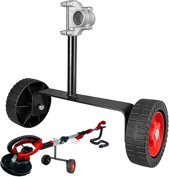 Steunwielen Grastrimmer - Reservewiel Gazon - Efficiënt Gras Snijden - Verstelbaar Universeel - 33.5 x 20 x 7 cm - Meerkleurig