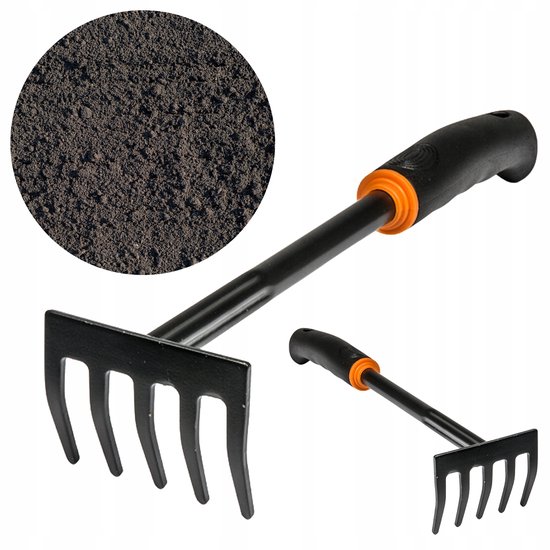 Stevige Metalen Tuinhark De Luxe - Bodemluchtig & Precisie van Merkloos	