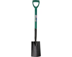 Stevige Smalle Spade voor Bloembedden en Borders - Gehitte Koolstofstaal