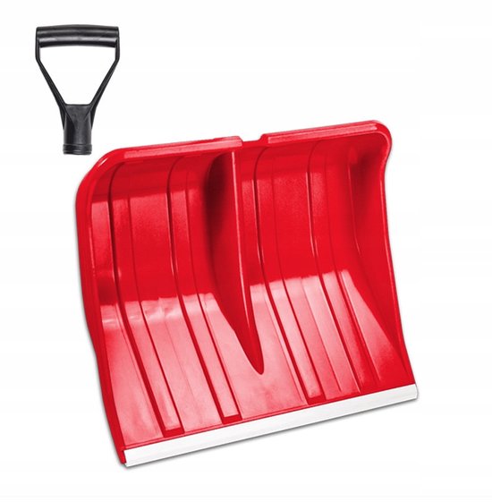 Stevige Sneeuwschep met Aluminium Versteviging 49x37cm van Merkloos	