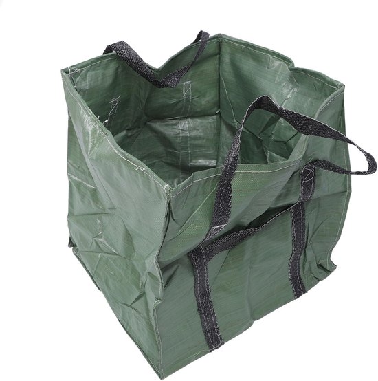 Stevige Tuinbladzak - Afvalzak Tuin - Tuinafval Verzamelen - Verbeterde Handgrepen - 68x68x70cm - Groen