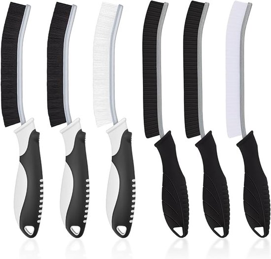 Stevige voegenborstel met harde haren voor grondige reiniging van Merkloos	