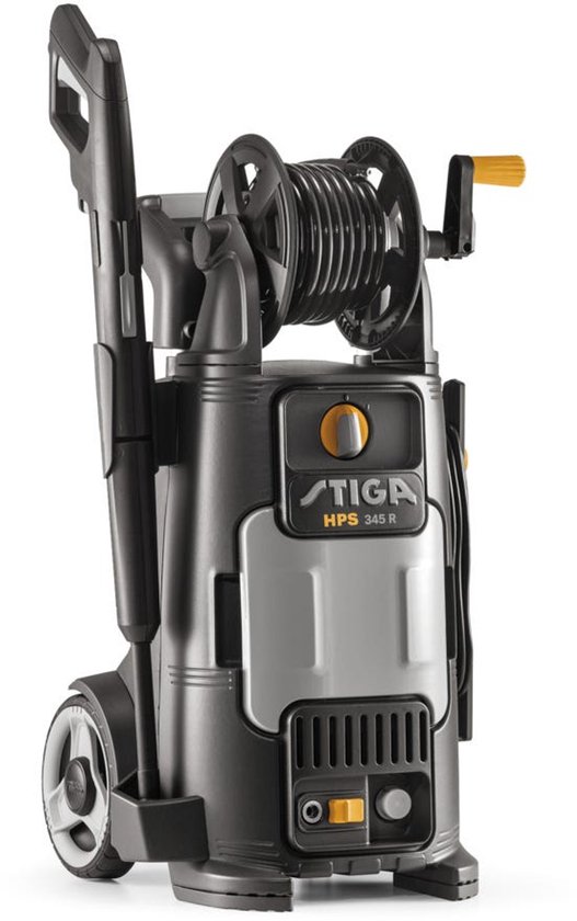 STIGA HPS 345 R Hogedrukreiniger - 145 bar - 450 l/u - 9 m slang