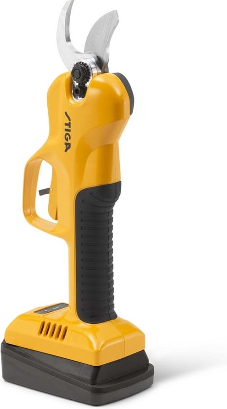 Stiga SC 100e Kit Accu Snoeischaar | 1 serie | 0,5 kW | inductie | 30 mm snoeibreedte. 3 pre-set standen | incl. 1 x 20V E 24 accu + C 215 S lader - 257022001/ST1 van Stiga