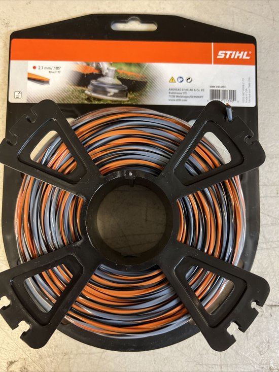 Stihl Accessoires Maaidraad - Hightech CF3 Pro kruisvormig - Ø 2,7mm x 55m - 00009304304 van Merkloos	