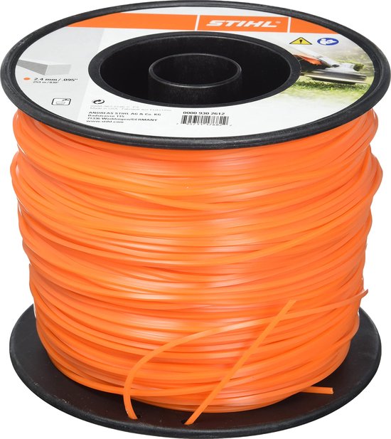 Stihl Accessoires Vierkant maaidraad op rol | Ø 2,4 mm x 253,0 m - 00009302612