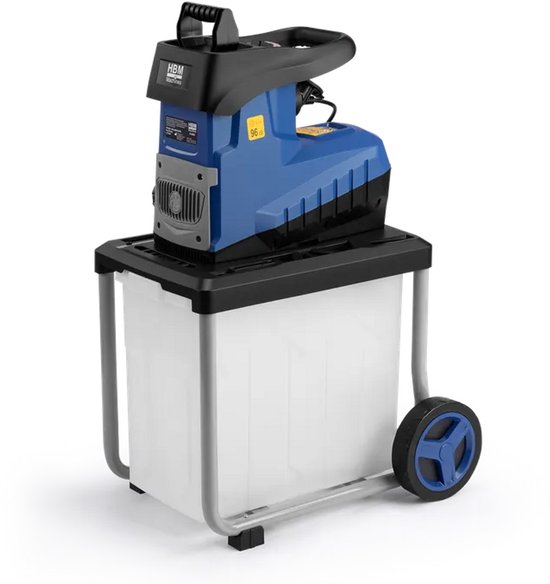 Stille Elektrische Hakselaar 2800W - Tuinhakselaar / Houtversnipperaar voor 45 mm Takken van Powerplus