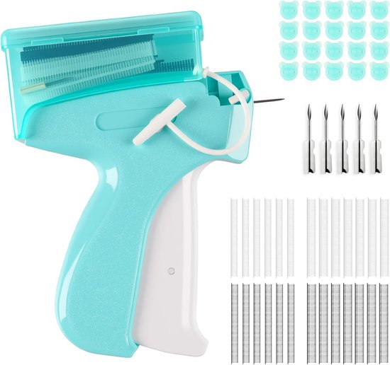 Stitchy Quick Clothing Fixer - Stitch Gun - Blauw - Naaihulpmiddel van Merkloos	