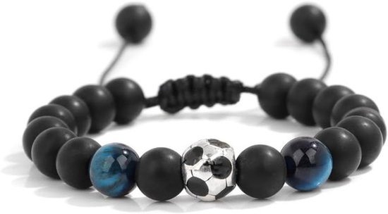 Stoere voetbal armband voor jongens van 1 tot 12 jaar, ideaal als voetbal cadeau en leuk accessoire voor jonge voetballiefhebbers