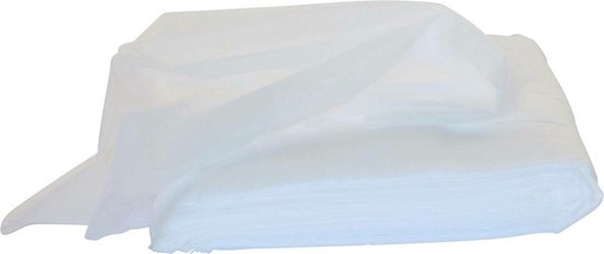 Stofwisdoek polypropyleen 20-grams 25x60 cm wit 1000 stuks van Nykraft