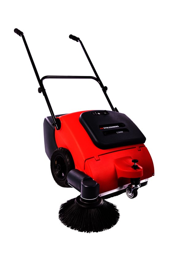 Stolzenberg CrossSweep 650 Elektrische Veegmachine – 24V Batterijaandrijving – 650 mm Werkbreedte – 50 L Vuilcontainer van Stolzenberg