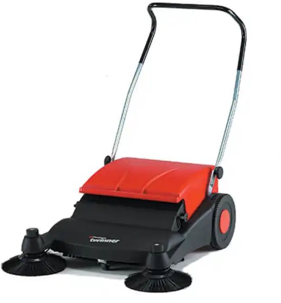 Stolzenberg Twinner 800 Handmatige Veegmachine – 800 mm Veegbreedte – 40 L Vuilcontainer van Stolzenberg