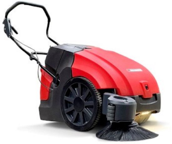 Stolzenberg TwinSweep 700E Basic – Elektrische Veegmachine – 700 mm Werkbreedte – 35 L Vuilcontainer – Professioneel Gebruik van Stolzenberg