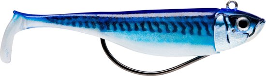 Storm Biscay Shads RTF 9cm - 10 gram Blue Mackarel van Storm