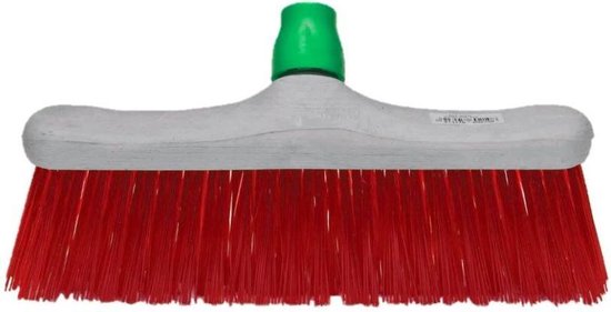 Straatbezem hoofd 30 cm 100% gerecycled plastic! van Huismerk GAMMA