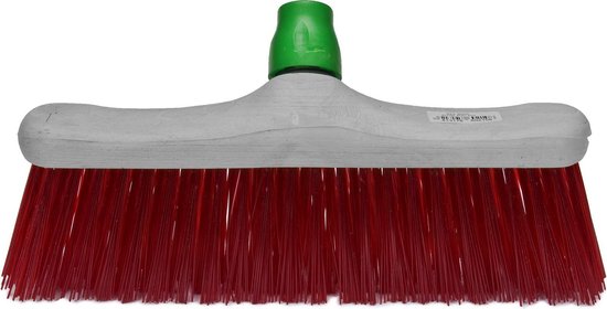 Straatbezem - Kunststof - Zuiver PVC - 30 cm van Talen Tools