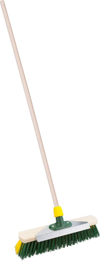 Straatbezem Snowmaster voor buiten - Bezemkop 40 cm - Kunststof - Steel hout 140 cm - met schraper van Snowmaster