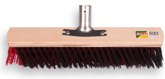 Straatbezem X-bezem met steelhouder - zonder steel van BLACK+DECKER