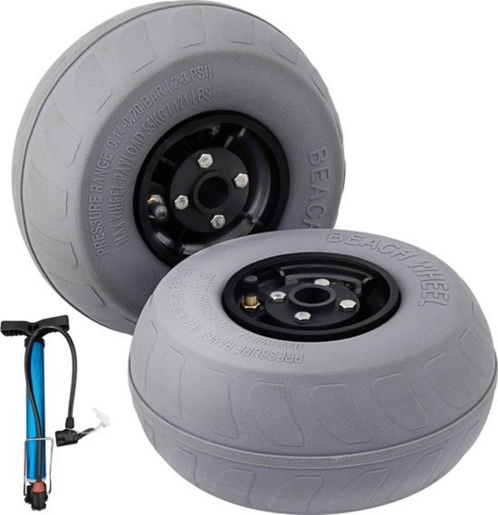 Strandballonwielen - Kruiwagenwiel - Transport van Toolland