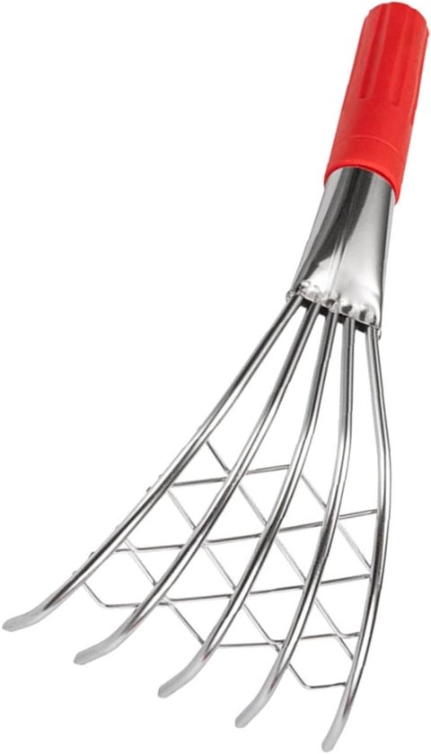 Strandgereedschapset - Schelpenhark Oesterhark - Zeebank Vissen - Stevig Graafgereedschap - 29 cm Lengte - Niet Gespecificeerd