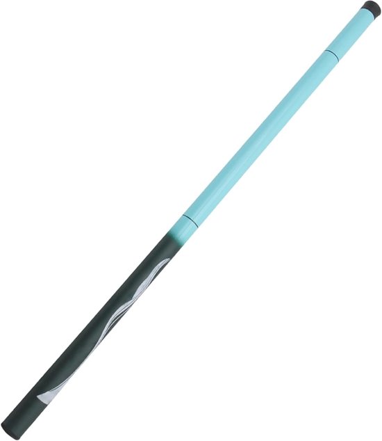Stream Hengel - Garnalen Stream Stick - Karper Vissen - Solide Glasvezel - Tot 7.2 Meter - Zwart