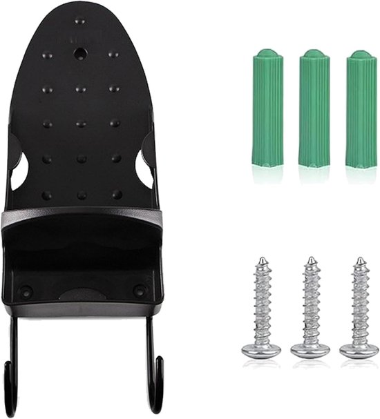 Strijkplank houder - muurbevestiging voor elektrische strijkijzer - strijkplank ophangsystemen - strijkmand over de deur of muurbevestiging in de voorraadkast van Merkloos	