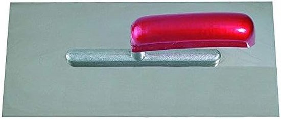 Stucspaan met 10 mm tanding voor voegvuller en lijm van Merkloos	