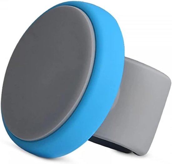 Stuurknop auto - anti-slip stuurknop - spinner - 5,8 cm diameter - stuurhulp - draaiknop van siliconen - voor de meeste voertuigen - auto's - vrachtwagens - bestelwagens - tractoren van Merkloos	