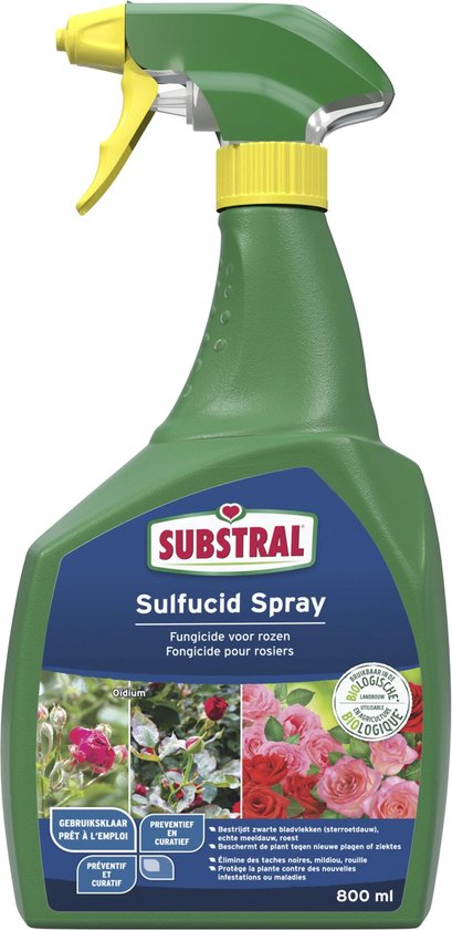 Substral Sulfucid Spray Rozen 800ml van Merkloos	