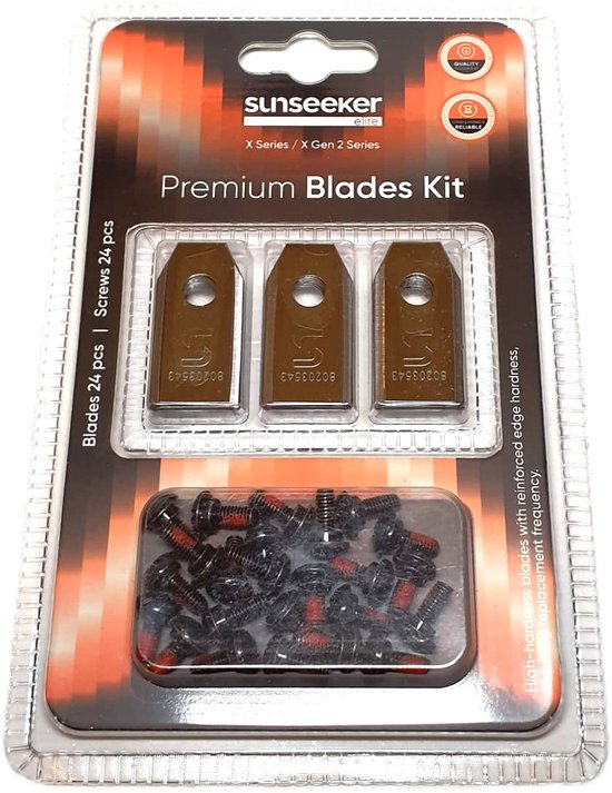 SUNSEEKER X-serie - X Gen 2 robotmaaier premium messenset - 24 stuks