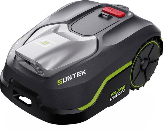 Suntek - Pure Vision 300 - Robotmaaier zonder draad - 300m² - AI Vision - app bediening - IPX5 - 20 cm maaibreedte van Merkloos	