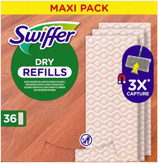 Swiffer schoonmaak navulling - 36 stuks. van Swiffer