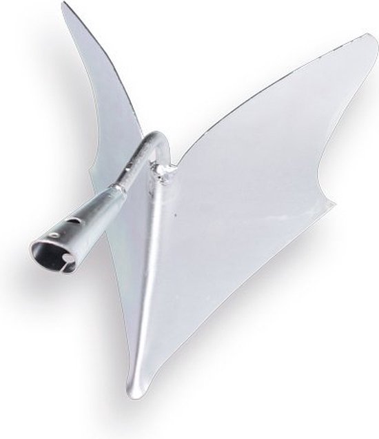 Synx Tools - Aanaarder 20cm - Zonder steel - Vorentrekker - Bodembewerkers - Tuinartikelen - Tuingereedschaap - Onkruidverwijderaar van Synx Tools