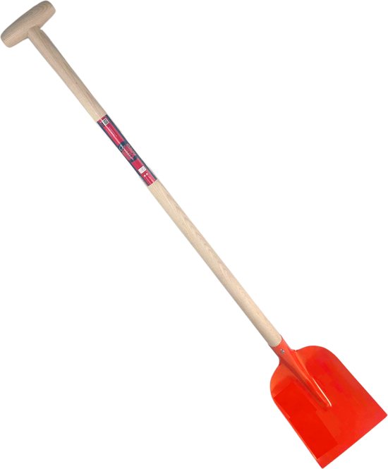 Synx Tools Betonschop Rood - Schoppen / Spades - Schep / Bodembewerkers - Tuingereedschap - Inclusief Steel 110cm van Synx Tools