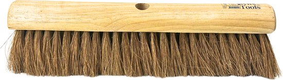 Synx Tools Bezem los 40 cm Zaalveger - Cocosharen - Zachte haren - Zonder Steel - Binnenbezem - koko bezem van Synx Tool