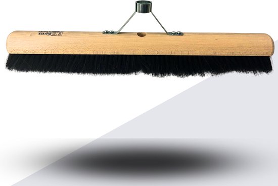Synx Tools Bezem Los 60cm Zaalveger met steelhouder - Paardenhaar/kamerveger - Zachte bezem - Zonder Steel - Binnen bezem van Synx Tool